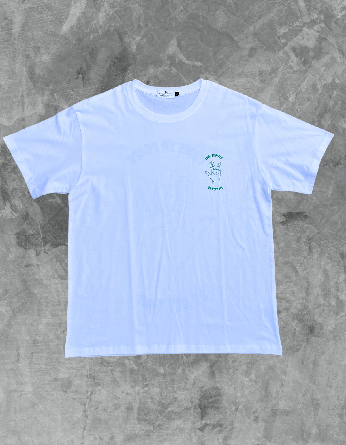 Come In Peace Or Get Lost Tee