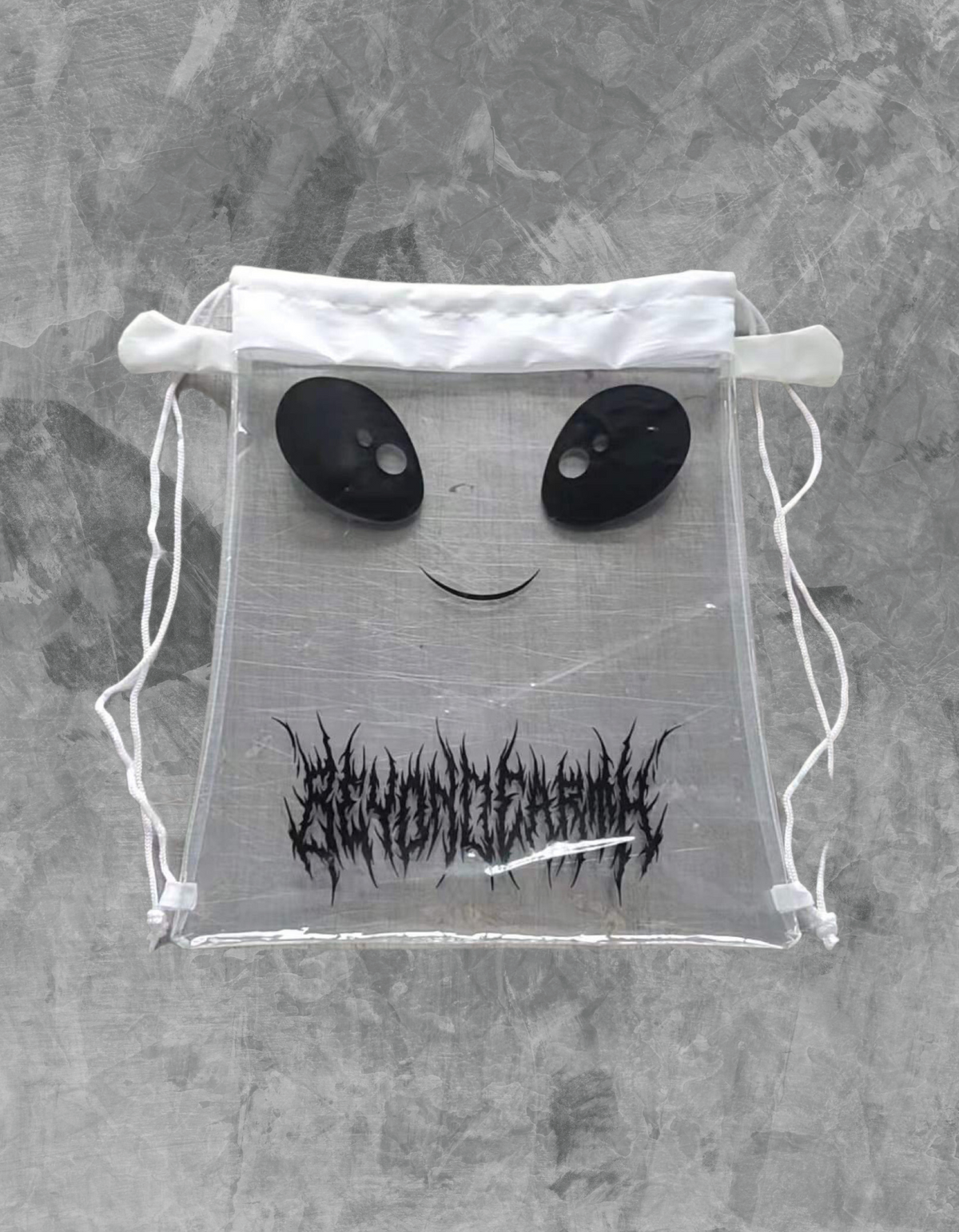 Alien Friend Drawstring Bag